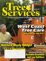 Pacific Coast Arborists & Consultants in Tree Services Magazine